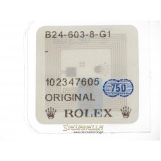 Corona di carica Rolex oro giallo 18kt ref. B24-604-8-G1 nuova